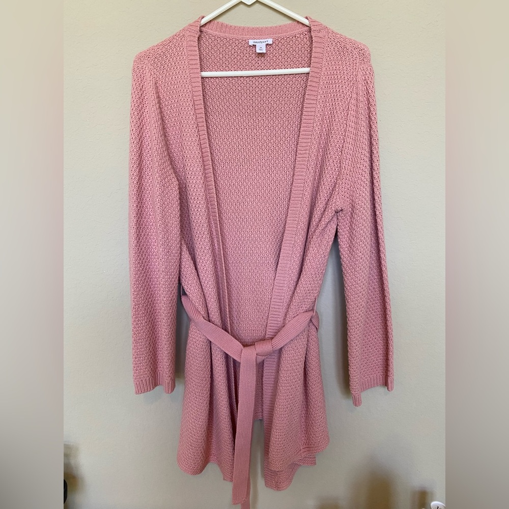 Mauve / Pink Cardigan Size M